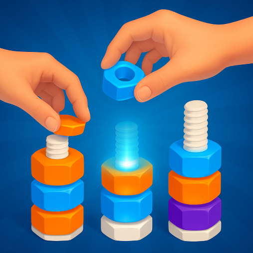 Nuts Sort Master Color Sorting